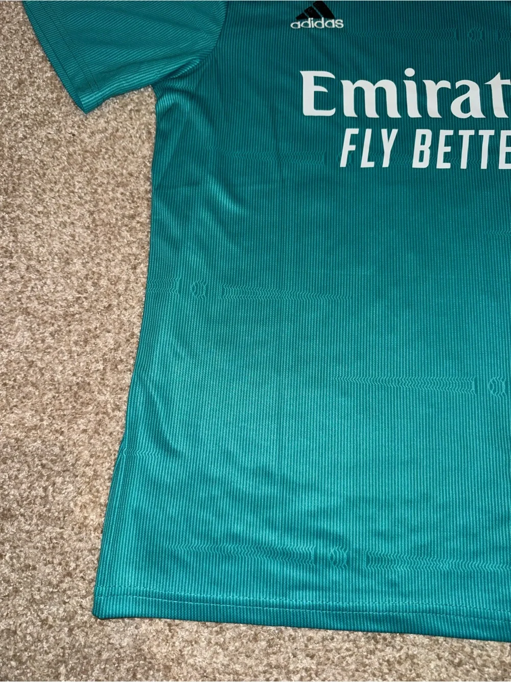 Adidas Real Madrid 2021-2022 Vini Jr. #20 Men’s Third Soccer Jersey 🆕